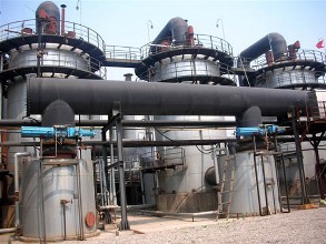 防水卷材用電捕焦油器